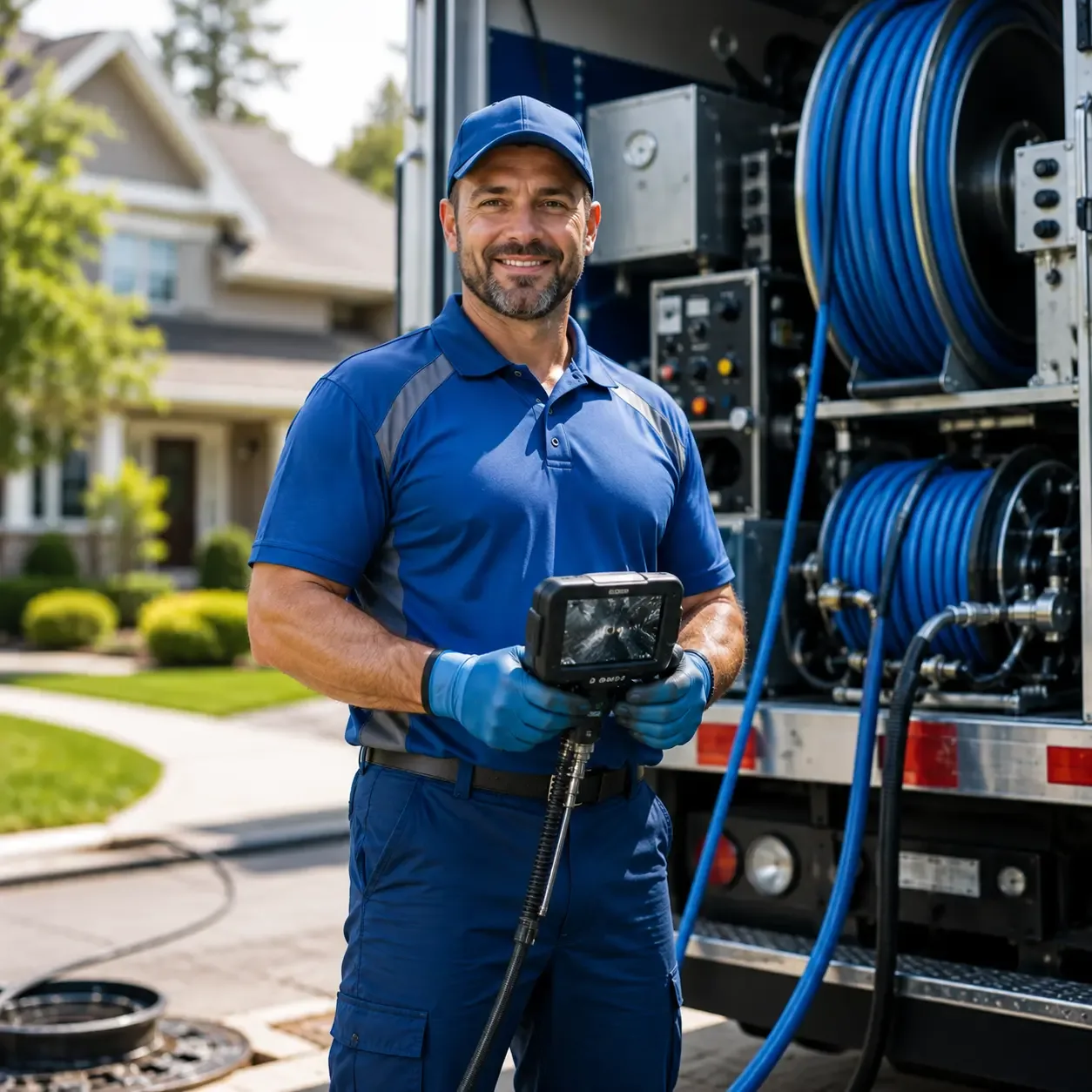 Local outdoor drain cleaning specialists in Delmita, TX